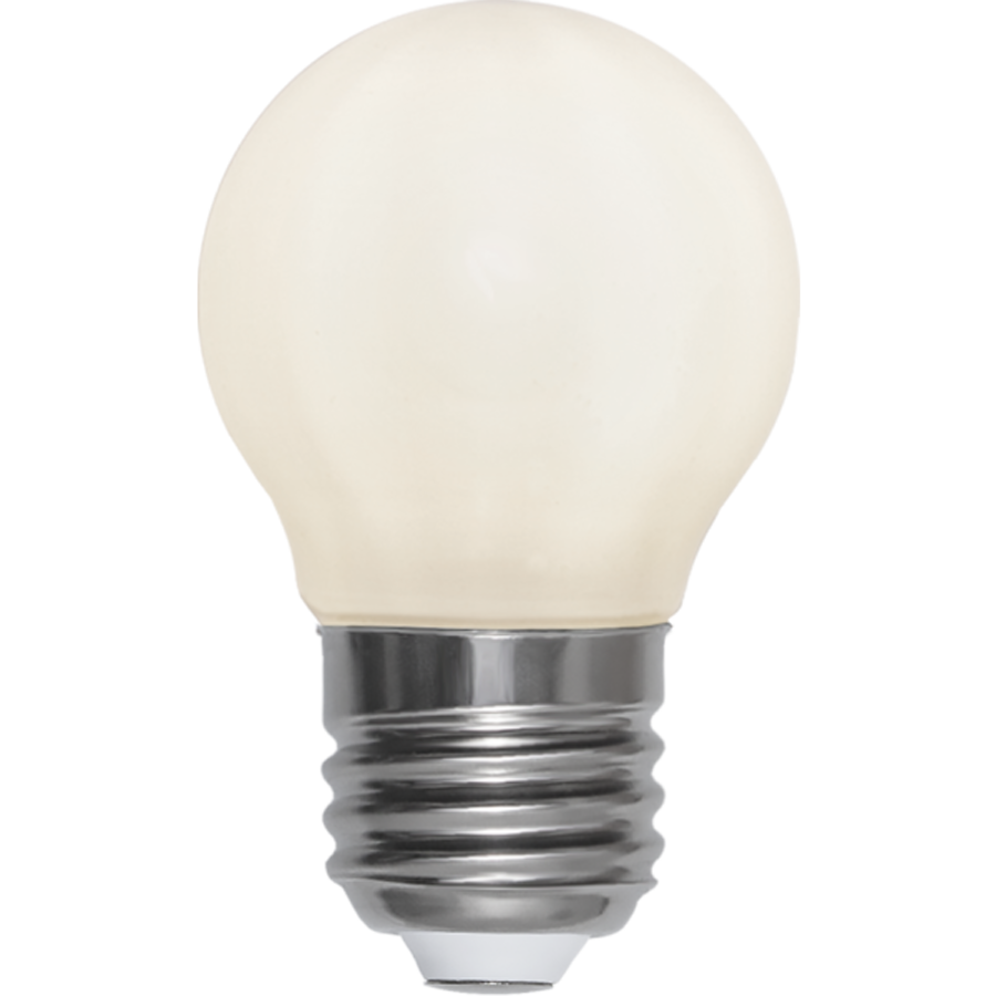 LED-lampa E27 liten glob för stor sockel (15 Watt)
