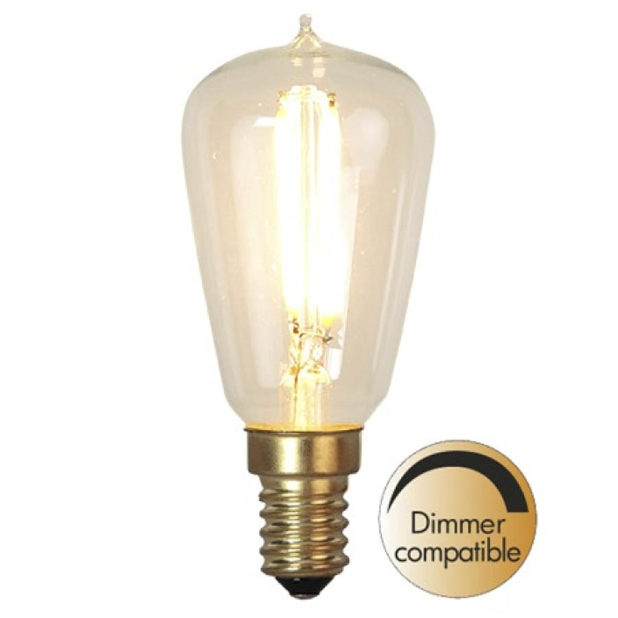 LED-lampa E14 Klarglas filament Dimringsbar (15 Watt) - Klicka på bilden för att stänga