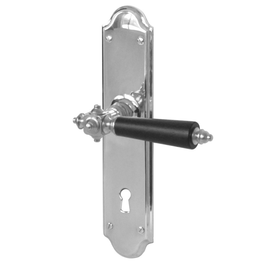 E A Næsman & Co N:o 268 nickel med välvd långskylt (bild för) E A Næsman & Co N:o 268 nickel med välvd långskylt