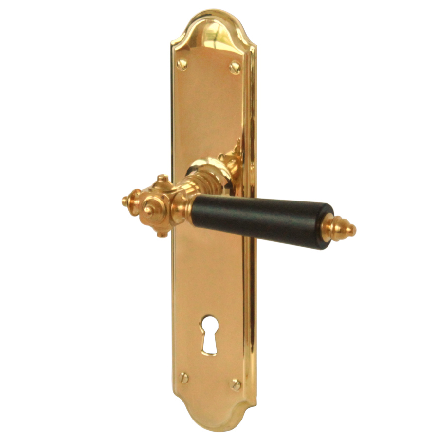 E A Næsman & Co N:o 268 med välvd långskylt mässing (bild för) E A Næsman & Co N:o 268 med välvd långskylt mässing