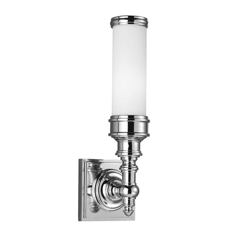 Longford badrumslampa med en ljuskälla (lång hållare)