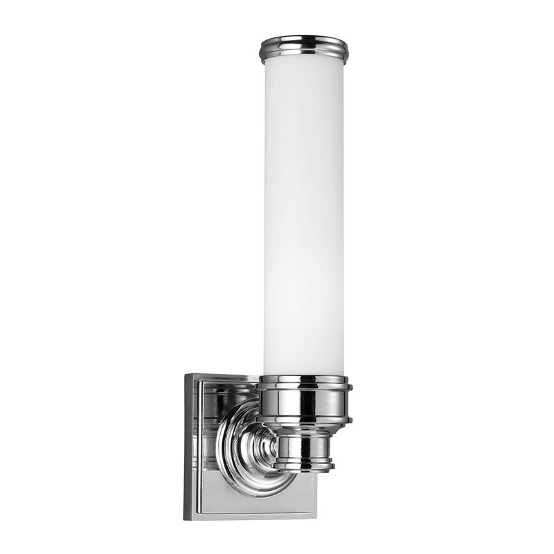 Longford badrumslampa med en ljuskälla (kort hållare)