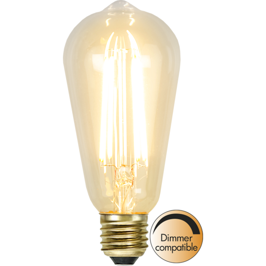 Led-lampa E27 koltrådsfilament mjukt sken E27 dimbar (30 watt)